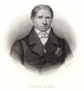Dupin Aine  - 法国政治家和众议院议长（1783-1865） 作者 法语学校
