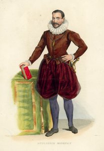 Duplessis Mornay (coloured engraving) 作者 法语学校