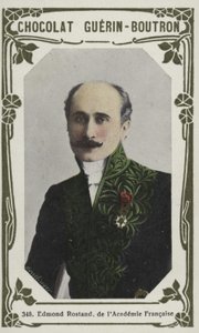 来自AcadémieFrancaise的Edmond Rostand（彩色照片） 作者 法语学校