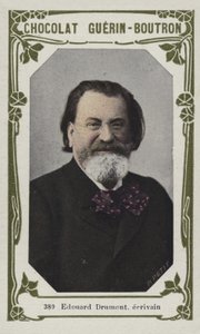 Edouard Drumont，作家（彩色照片） 作者 法语学校