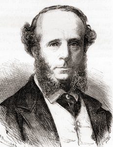 Edward Orange Wildman Whitehouse，来自 Les Merveilles de la Science，约 1870 年出版（版画） 作者 法语学校