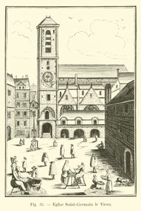 Church Saint-Germain le Vieux 作者 法语学校
