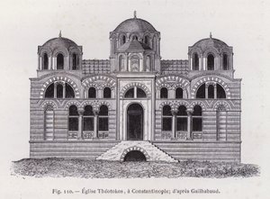 Eglise Theotokos，君士坦丁堡； d