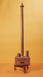 由Marie Curie（1867-1934）1897（金属）设计的静电计 作者 法语学校