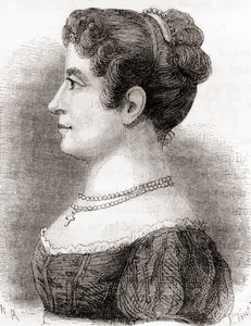 Élisa Garnerin，选自《Les Merveilles de la Science》，约 1870 年出版（石版印刷）。 作者 法语学校