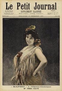 Emma Calve在巴黎Opera-Comique的Sappho