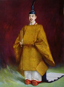 裕仁皇帝（1901-1989），加冕服装，1928年