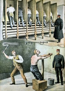 英国监狱生活：苦役跑步机和猫尾刑罚 作者 法语学校