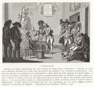 平等，法国大革命，1793年 作者 法语学校