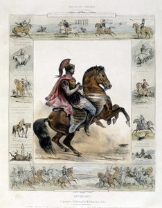 色诺芬的马术肖像——在查尔斯·奥布里的“古代和现代骑马的风景如画的历史”中 作者 法语学校