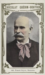 Ernest Reyer，音乐家（彩色照片） 作者 法语学校