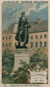 Eug de Beauharnais，意大利总督，1781-1824，Erigee in the Cour des Invalides 作者 法语学校