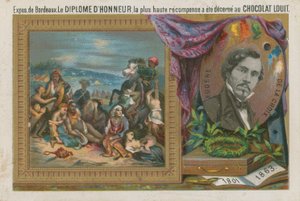 Eugene Delacroix，19世纪法国画家 作者 法语学校