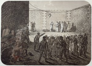 在1871年的公社期间执行人质 作者 法语学校