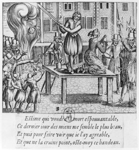 1617年7月8日执行Leonora Galigai（1571-1617） 作者 法语学校
