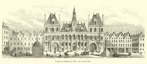 路易十三下的Hotel de Ville酒店外观 作者 法语学校