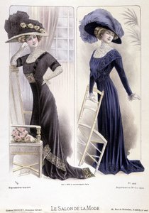 时装秀，1910 年 2 月 16 日。 作者 法语学校