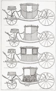 1875年的时尚教练，1875年 作者 法语学校