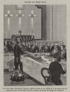 Feast of the Rose Croix (engraving) 作者 法语学校