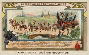 Festival of the Carri, Vaucluse, France (chromolitho) 作者 法语学校