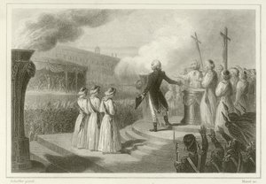 1790年7月14日，Fete de la Federation 作者 法语学校