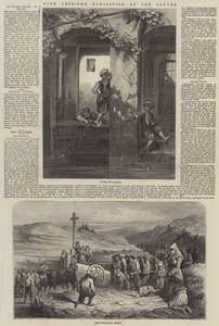 美术，卢浮宫展览（版画） 作者 法语学校