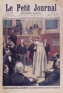 法国议会第一位穆斯林代表Philippe Grenier博士，1897年1月24日报道了Le Petit Journal 作者 法语学校