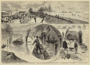 法国的洪水，1897年 作者 法语学校