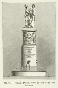 Fontaine Desaix，于1802年在Dauphine地方长大 作者 法语学校