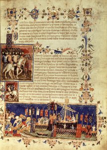 Fr 4274 fol.6十字军东征的离境，1352年 作者 法语学校