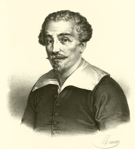 Francesco Albani 或 Albano，肖像（雕刻） 作者 法语学校