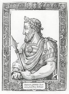 Francis I of France (engraving) 作者 法语学校