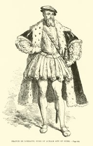 Francis de Lorraine，Aumale公爵和Guise公爵 作者 法语学校