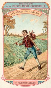 Francois Richard-Lenoir, French industrialist (chromolitho) 作者 法语学校