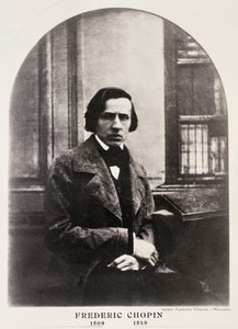 弗雷德里克肖邦（1810年至1849年）雕刻的daguerrotype（照相凹版）