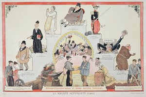 释放工人，1902年 作者 French School