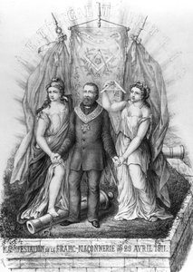 共济会和公社，1871年 作者 法语学校