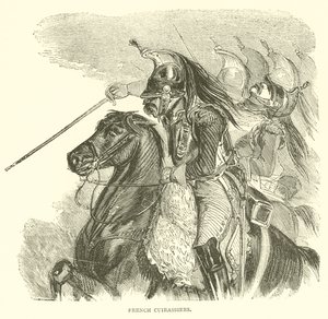 French Cuirassiers (engraving) 作者 法语学校