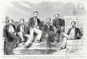 法国远征我 - 孔，1868年