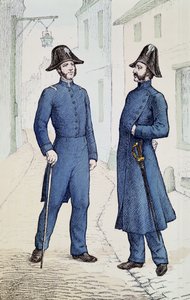 法国警察c.1829-30 作者 法语学校