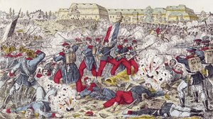 1870年8月31日，普鲁士军队在轿车战役中被法国军队包围 作者 法语学校