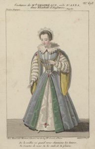 法国女演员Louise Allan-Despreaux在《Elisabeth d