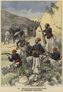 法国殖民军在马达加斯加，1897年
