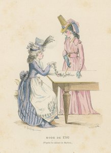 1792年的法国时装 作者 法语学校