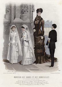 法国时装板，19世纪末 作者 French School