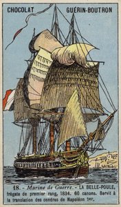 法国护卫舰 "Belle Poule "号 作者 法语学校