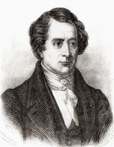 法国数学家Dominique Francois Jean Arago，又名Francois Arago，摘自《科学的奇迹》，1870年出版。 作者 法语学校