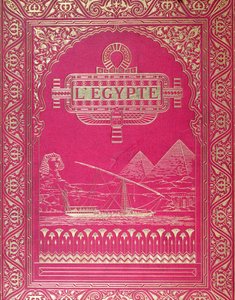 G. Ebers的LEgypte封面，1880年在巴黎出版（红色皮革和金色） 作者 法语学校