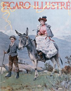 1894年9月，杰出的费加罗封面 作者 法语学校
