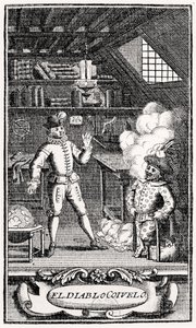 杜贝塞勒（Dubercelle）的前作《两棒魔鬼》，约1787年 作者 法语学校